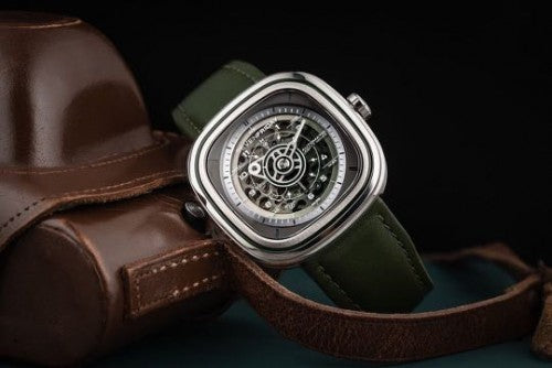 Sevenfriday T Series Green T1 06 Premium Automatic Comes With Extra Strap