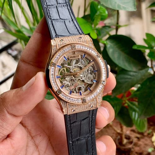 Hublot Big Bang Skeleton Dial Diamond Edition