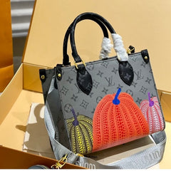 LV On The Go Pochette With OG Double Box & Dust Bag - Coin Pouch (Grey Pumpkin - 624)