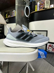 Adidas Pureboost 21 Grey Black Ligh weight