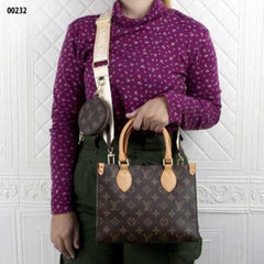 LV On The Go Pochette Premium Quality With OG Double Magnetic Box & Dust Bag - Coin Pouch (SL - 187)