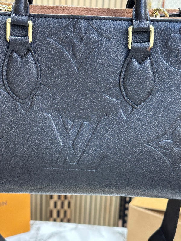 LV On The Go Pochette Premium Quality With OG Double Magnetic Box & Dust Bag - Coin Pouch (SL - 187)