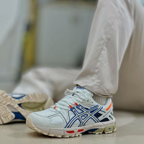 Asics Gel Kahana 8 Cream Blue Orange