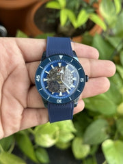 RADO CAPTAIN COOK SKELETON SPECIAL EDITION BLUE