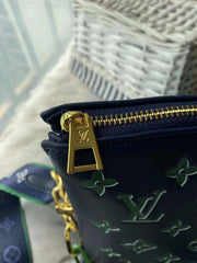 LV Coussin Bag With OG Box & Dust Bag (Navy Green - 896)