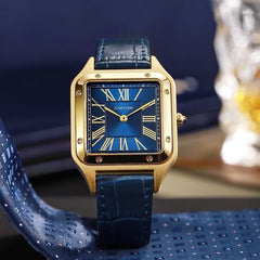 CARTIER SANTOS DUMONT BLUE STRAP