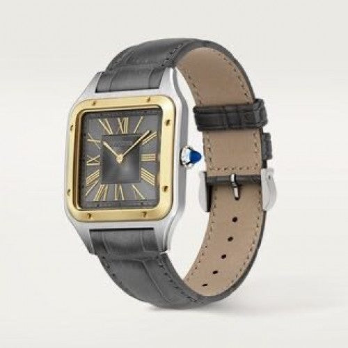 CARTIER SANTOS DUMONT GREY STRAP