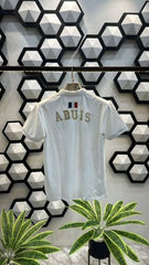 LOUIS VUITTON LOGO EMBOSSED PREMIUM POLO TSHIRT