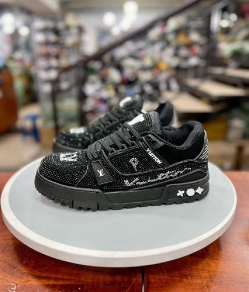 Louis Vuitton Trainer Maxi Diamond Black