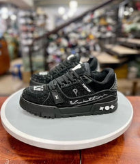 Louis Vuitton Trainer Maxi Diamond Black