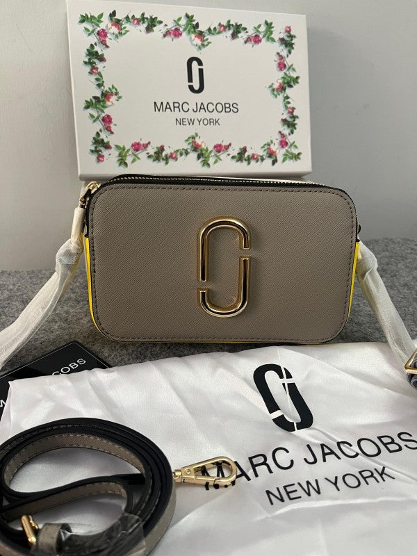 Marc Jacobs The SnapShot Camera Sling Bag With Dust Bag & OG Box (996 Gray)