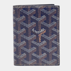 Goyard Saint Pierre Wallet Blue With OG Box High Quality