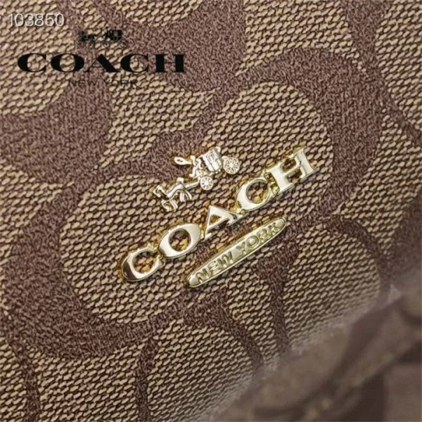 Coach Backpack Premium Quality Unisex Signature Canvas With OG Box & Dust Bag