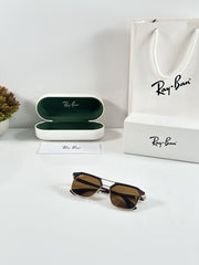 Rayban 04 Gold Mate Brown