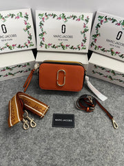 Marc Jacobs The SnapShot Camera Sling Bag With Dust Bag & OG Box (996 Orange)