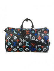 Louis Vuitton Keepall Bandoulire Duffle 50 LV Graffiti Multicolor With Dust Bag (202310)