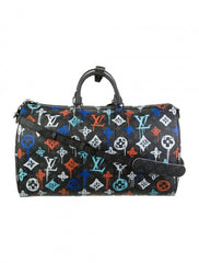 Louis Vuitton Keepall Bandoulire Duffle 50 LV Graffiti Multicolor With Dust Bag (202310)