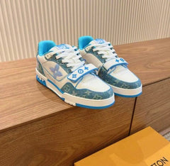 Louis Vuitton Trainer Strip Blue