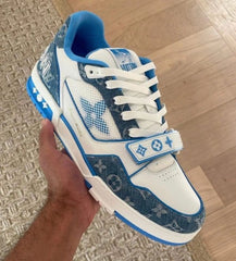 Louis Vuitton Trainer Strip Blue
