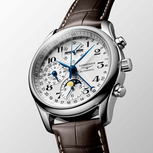 Longines Master Collection Moonphase Automatic watch white dial