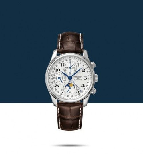 Longines Master Collection Moonphase Automatic watch white dial