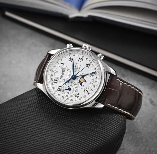 Longines Master Collection Moonphase Automatic watch white dial