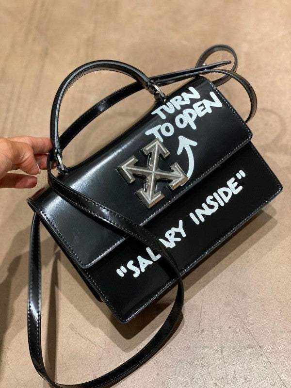 Off White X Salary Inside 1.4 Gummy Jitney Bag With Original Magnet Box