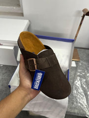 BirkenStock Boston suede Premium Sandal