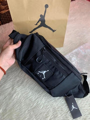 Air Jordan Fanny Bag Waist Pouch Unisex (Black-057)