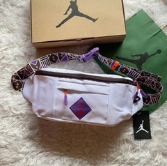 Air Jordan Fanny Bag Waist Pouch Unisex (White-F072)