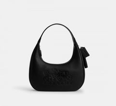 Coach Carmen Shoulder Bag Black With OG Box Dust Bag