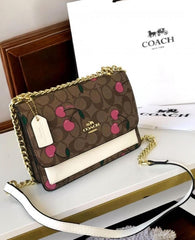 Coach Klare Signature Crossbody Bag With OG Box & Dust Bag (Flower 1002)