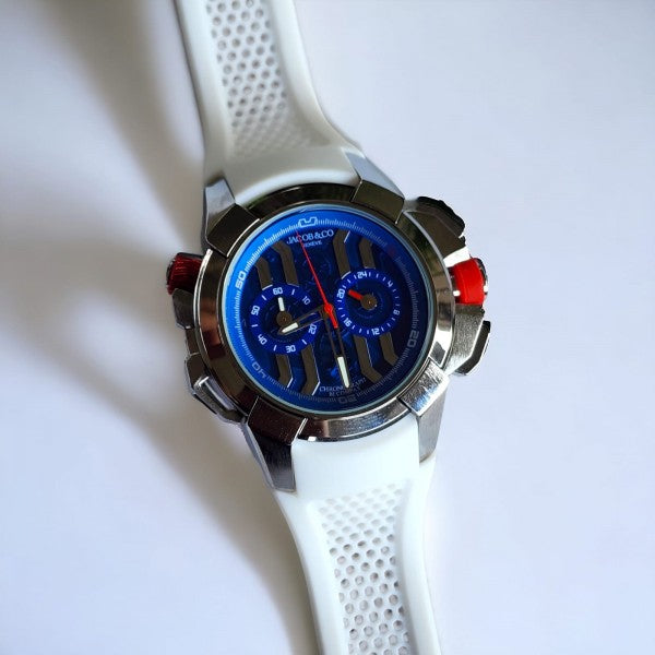 Jacob & co epic X Chronograph WHITE WATCH