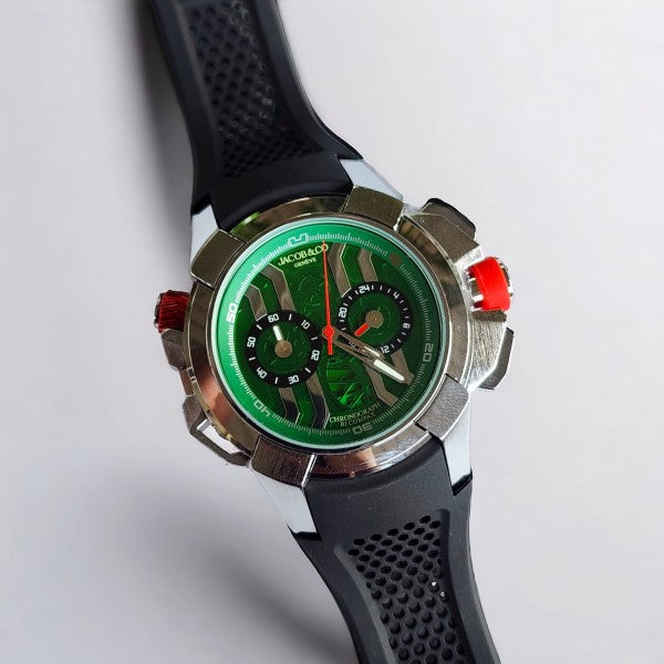 Jacob & co epic X Chronograph Black And Green