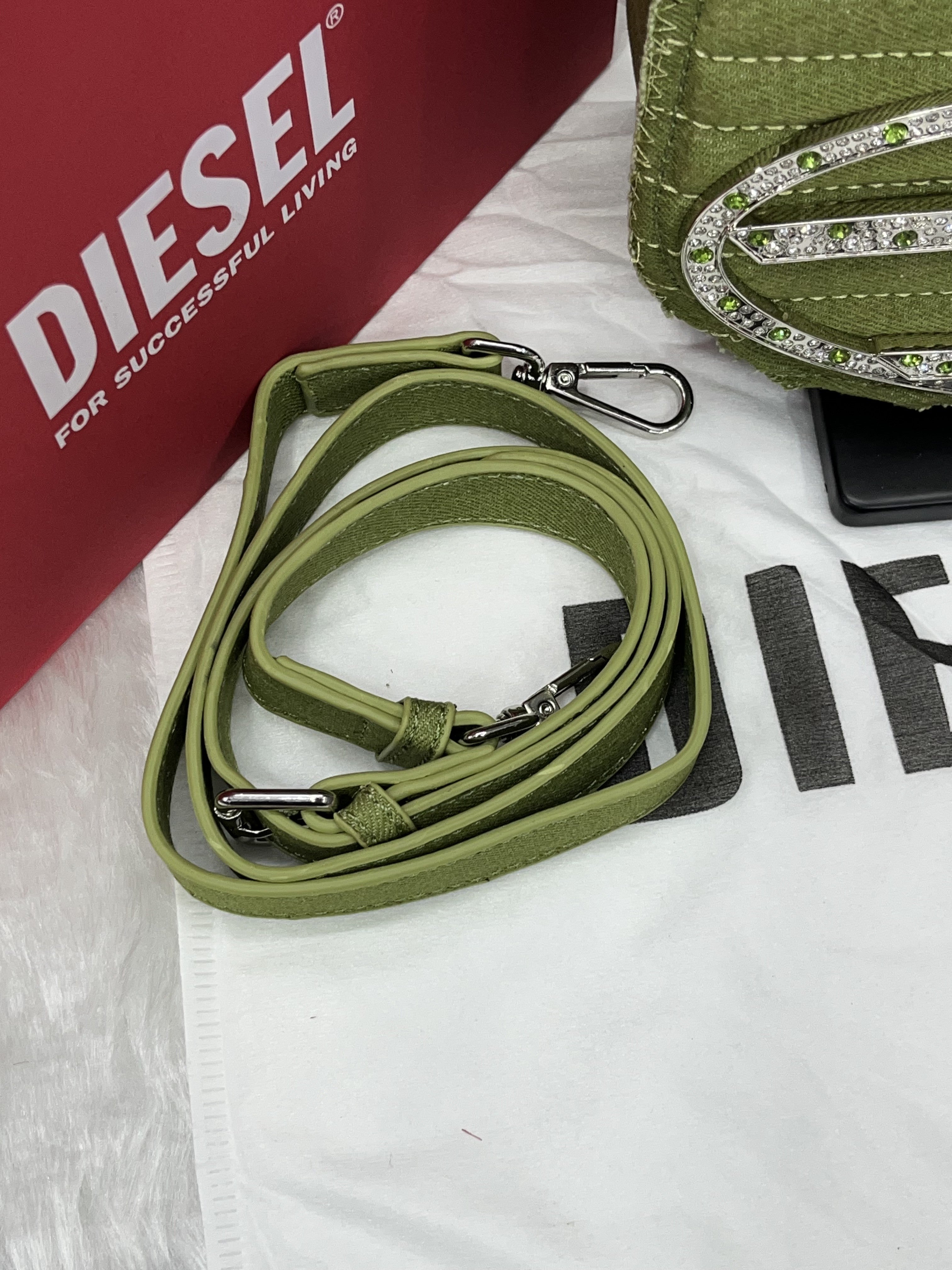 Diesel 1DR Denim Green With Original Box