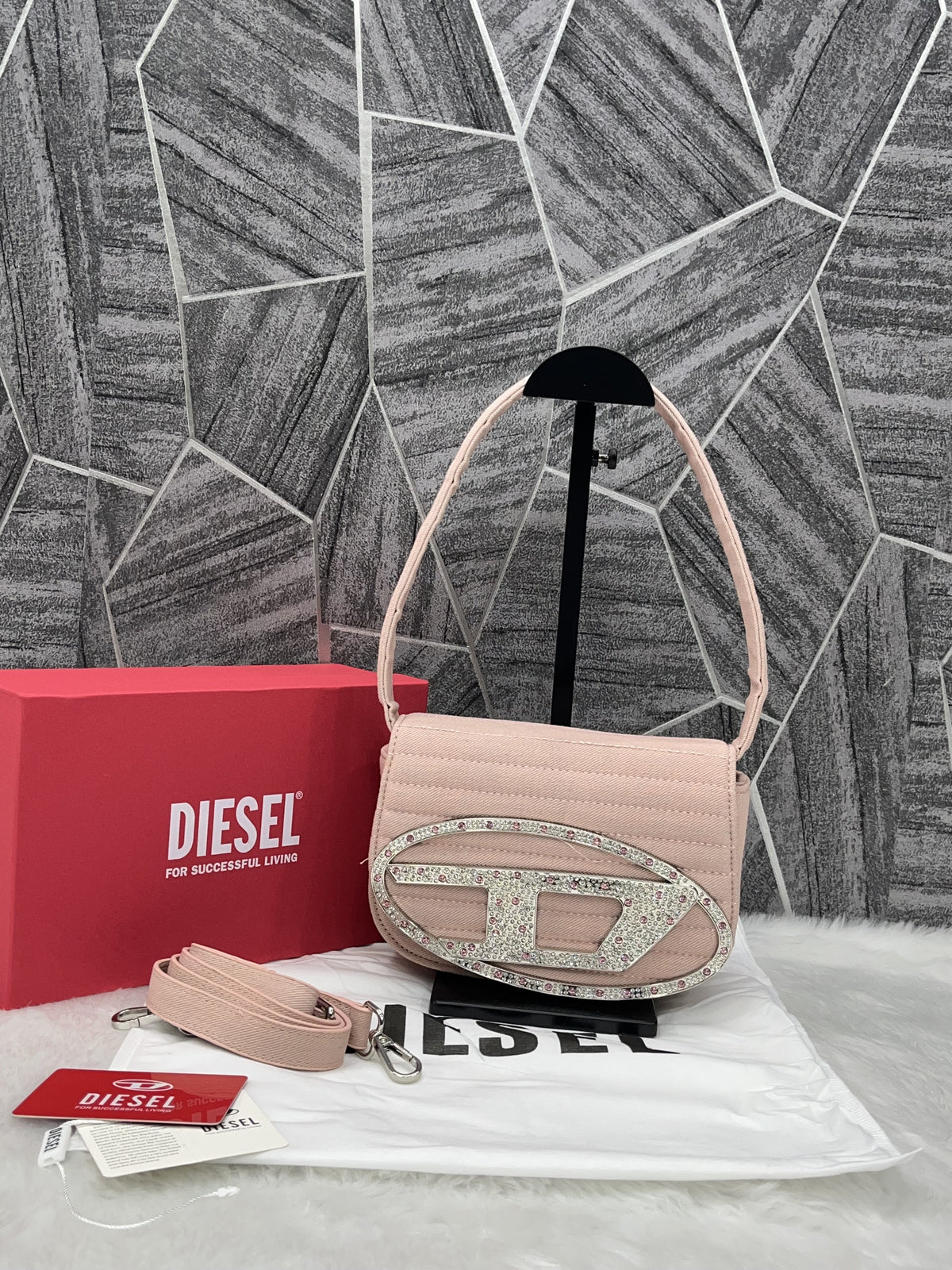 Diesel 1DR Denim Pink With Original Box