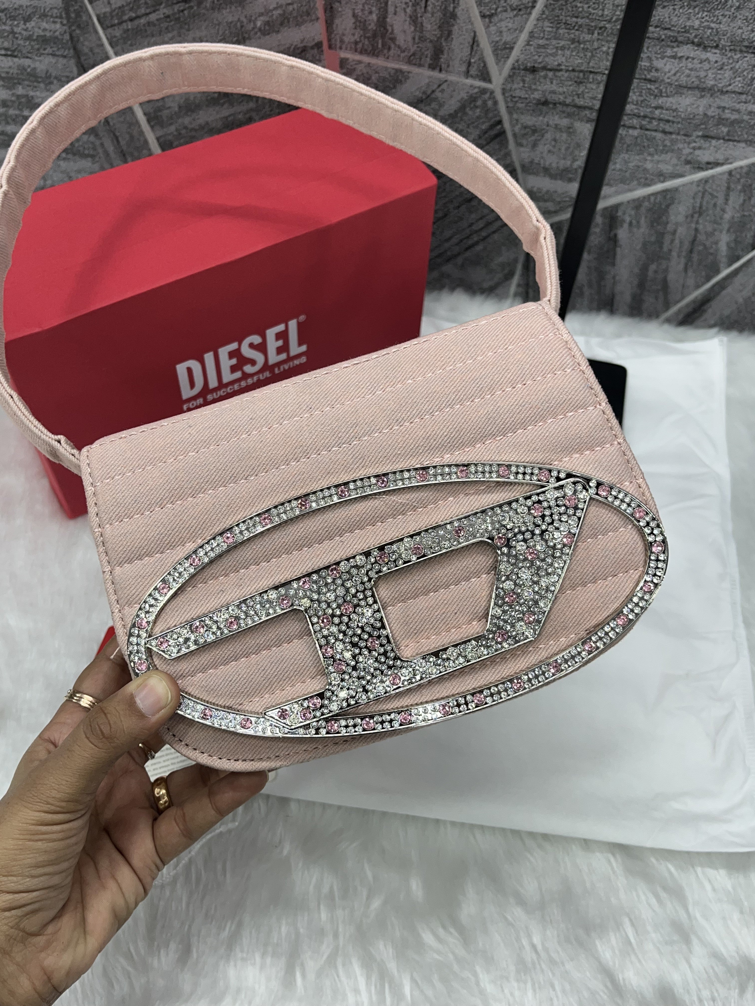 Diesel 1DR Denim Pink With Original Box