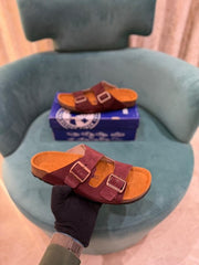 Birkenstock Arizona Slides Suede