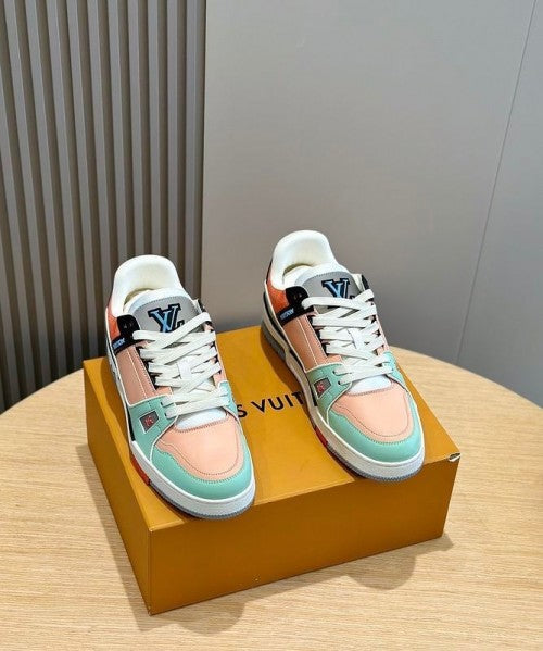 Louis Vuitton Trainers Multi Orange