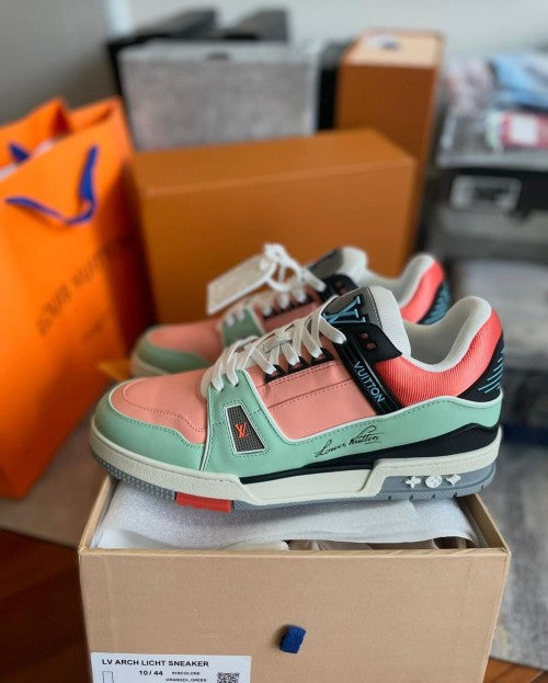 Louis Vuitton Trainers Multi Orange