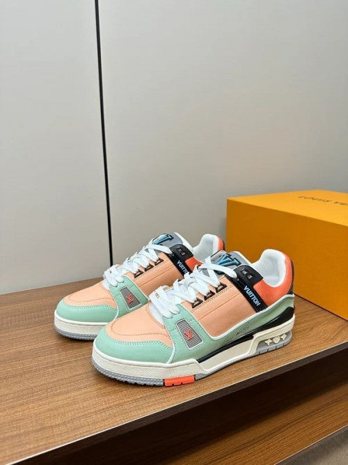 Louis Vuitton Trainers Multi Orange