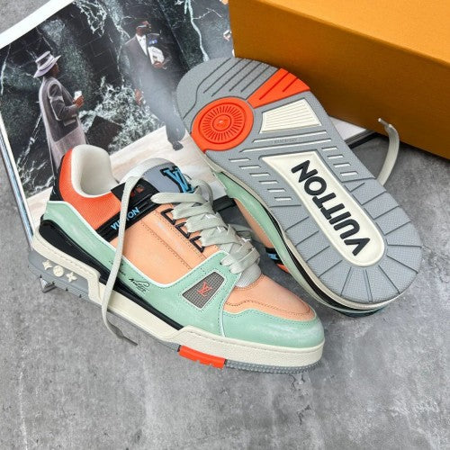 Louis Vuitton Trainers Multi Orange