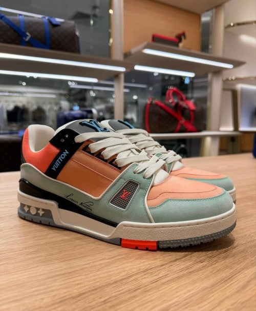 Louis Vuitton Trainers Multi Orange