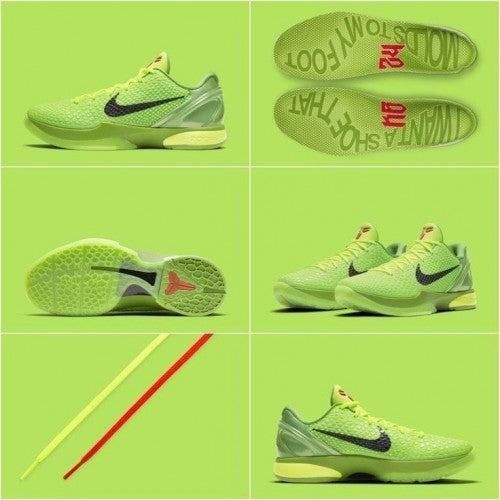 NIKE KOBE 6 PROTRO GRINCH