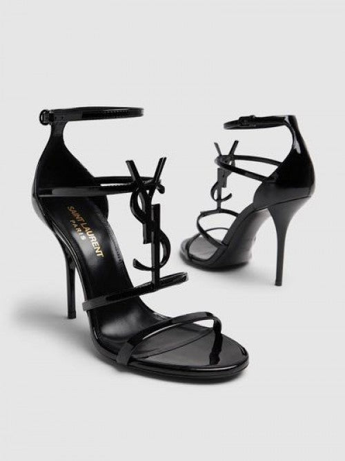 Saint Laurent ysl cassandre heels all black