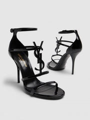 Saint Laurent ysl cassandre heels all black