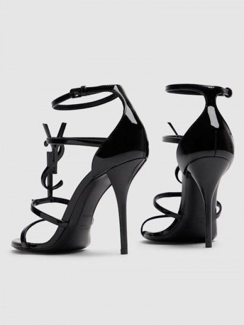 Saint Laurent ysl cassandre heels all black