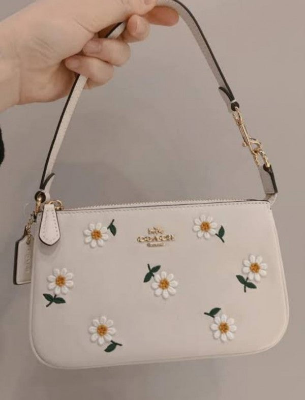 Coach Nolita 18 Daisy Sling Bag With Box Dust Bag Sling Chain