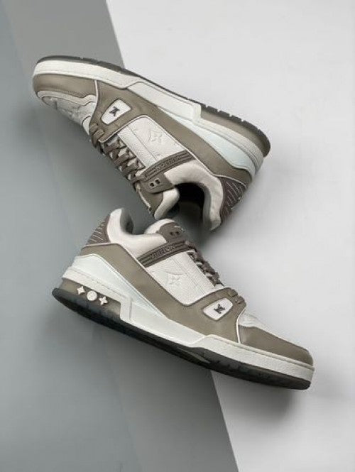 Louis Vuitton Lv Trainer Grey og  packaging