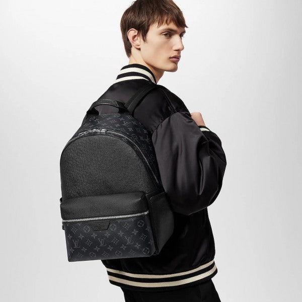 Louis Vuitton Black Taigarama Premium High&Quality Backpack With OG Box & Dust Bag (Black M46553)